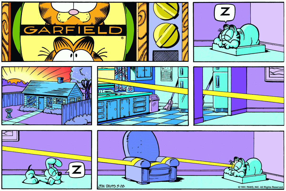Garfield, May 28, 1995