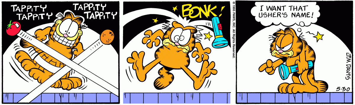 Garfield, May 30, 1995