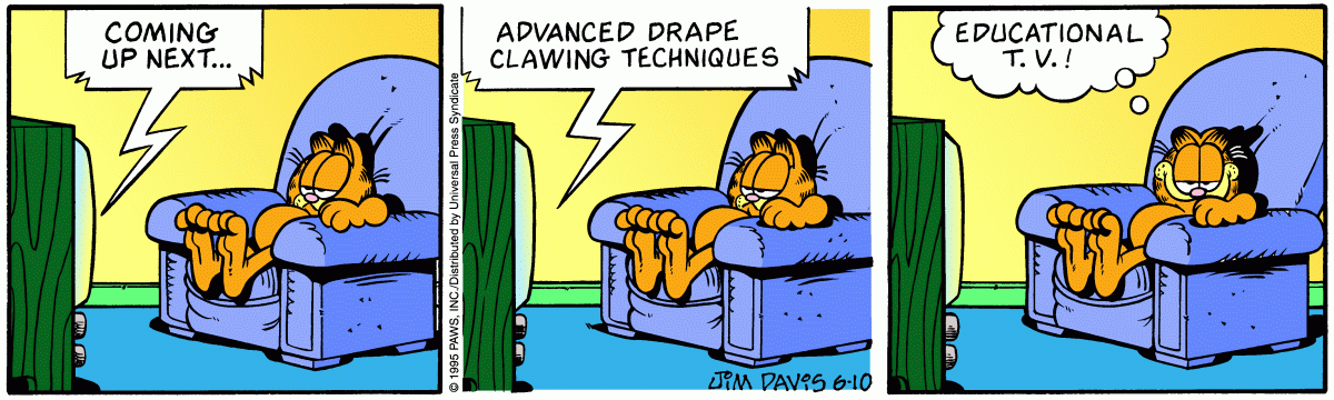 Garfield, June 10, 1995
