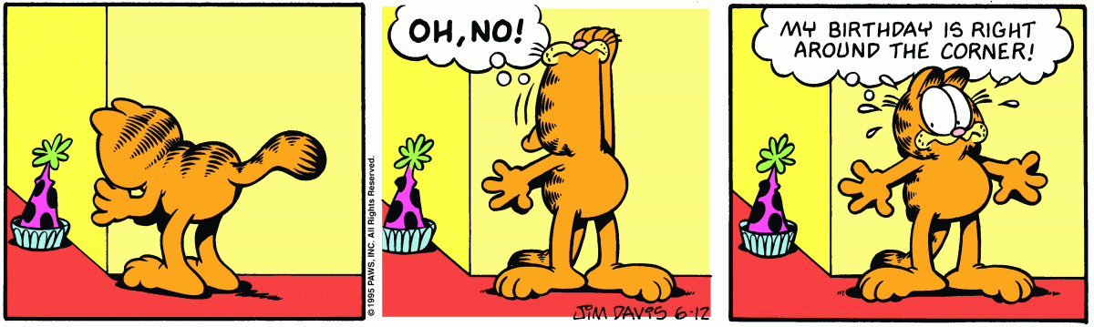 Garfield, June 12, 1995