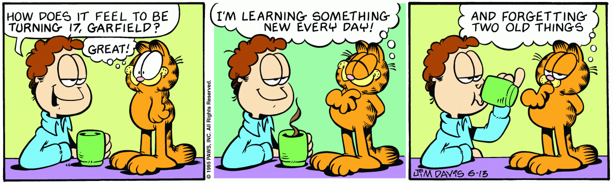 Garfield, June 13, 1995