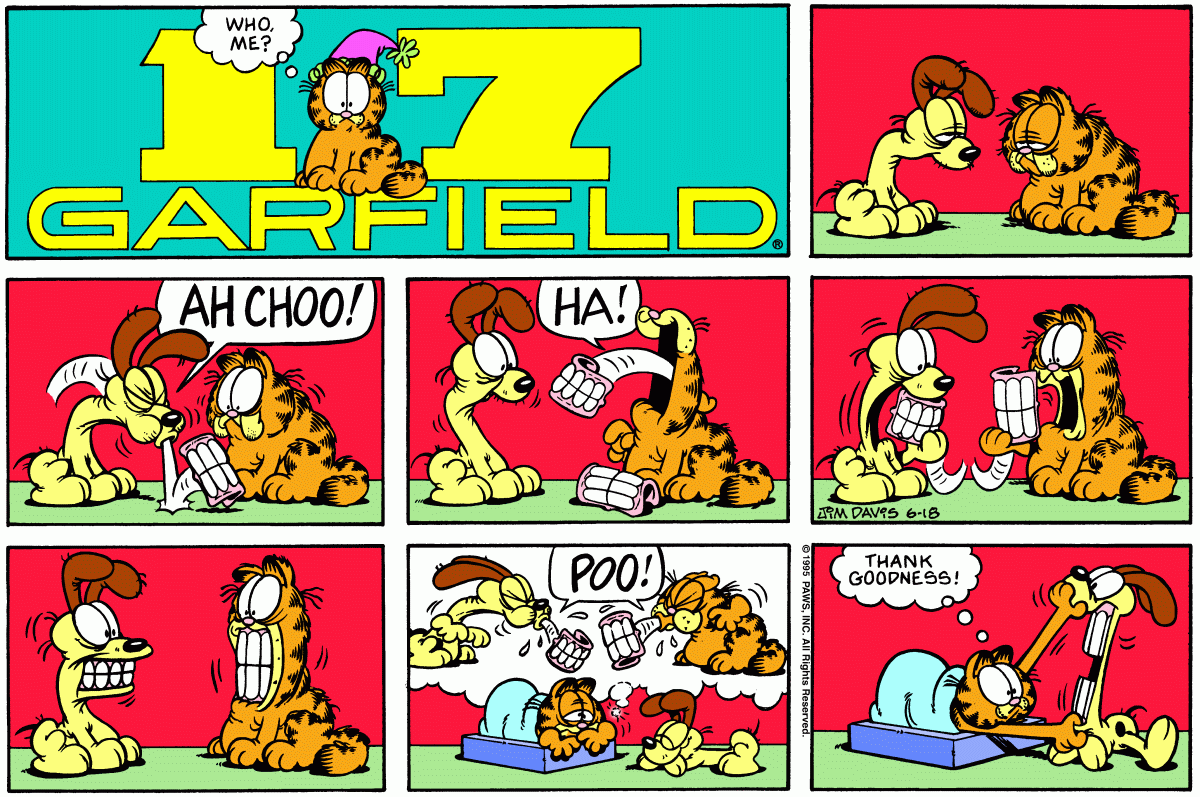 Garfield, June 18, 1995