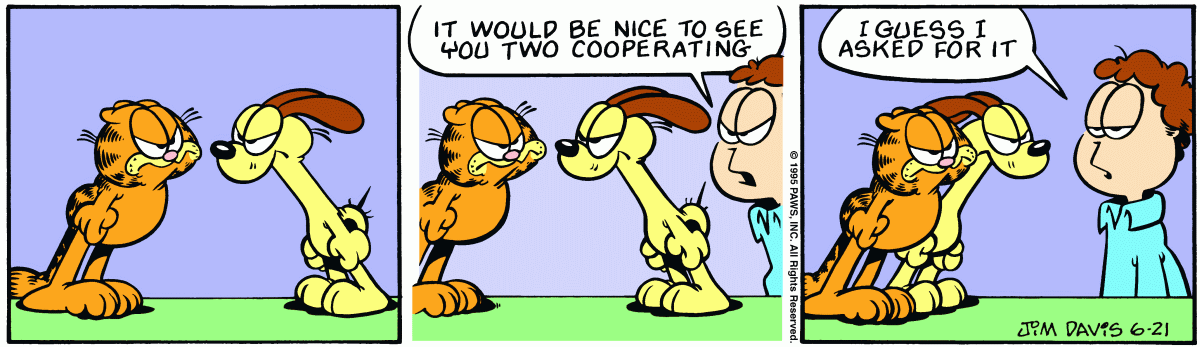 Garfield, June 21, 1995
