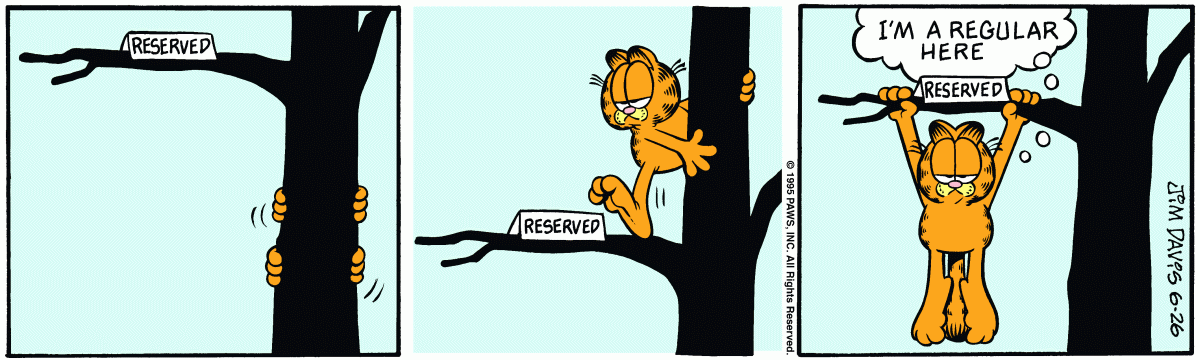 Garfield, June 26, 1995