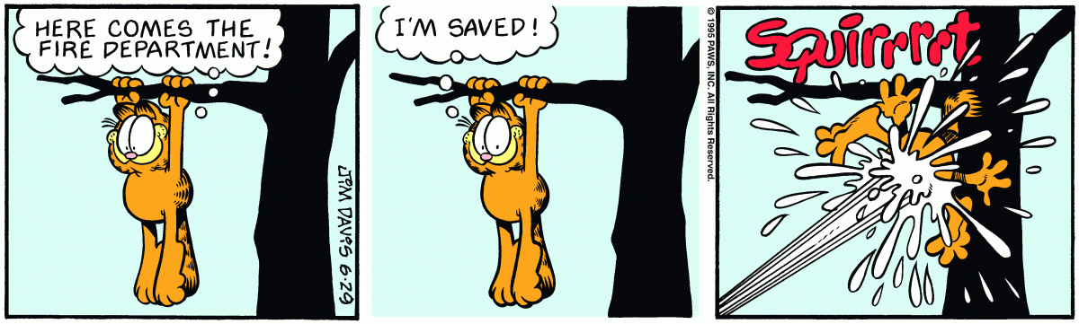 Garfield, June 29, 1995