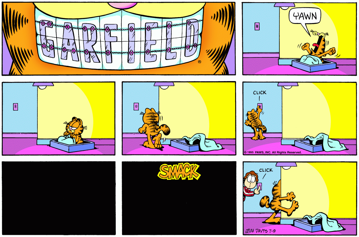 Garfield, July 9, 1995