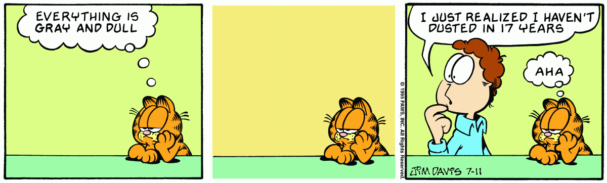 Garfield, July 11, 1995