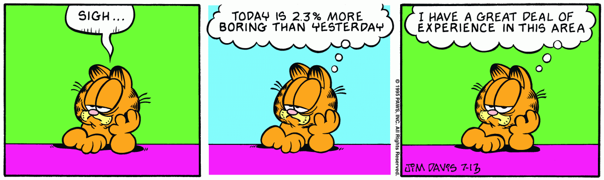 Garfield, July 13, 1995