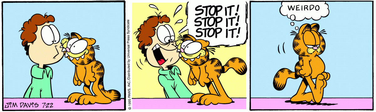Garfield, July 22, 1995