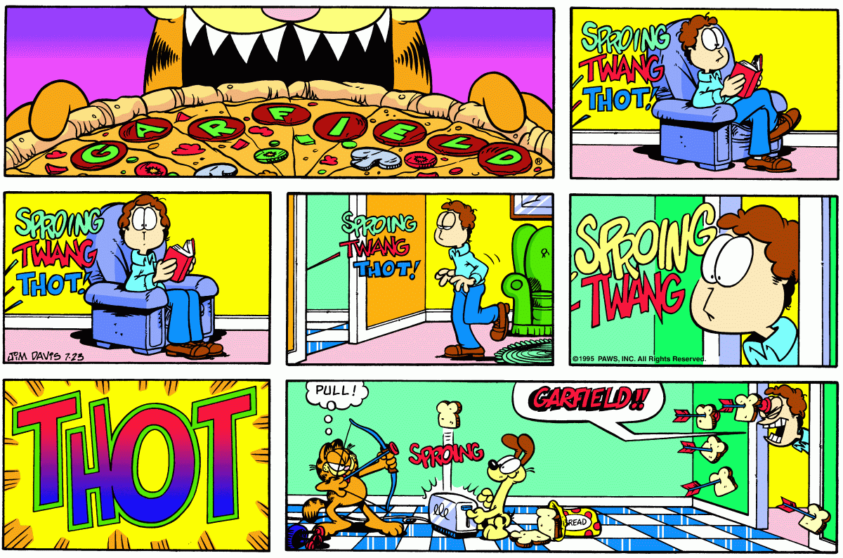 Garfield, July 23, 1995