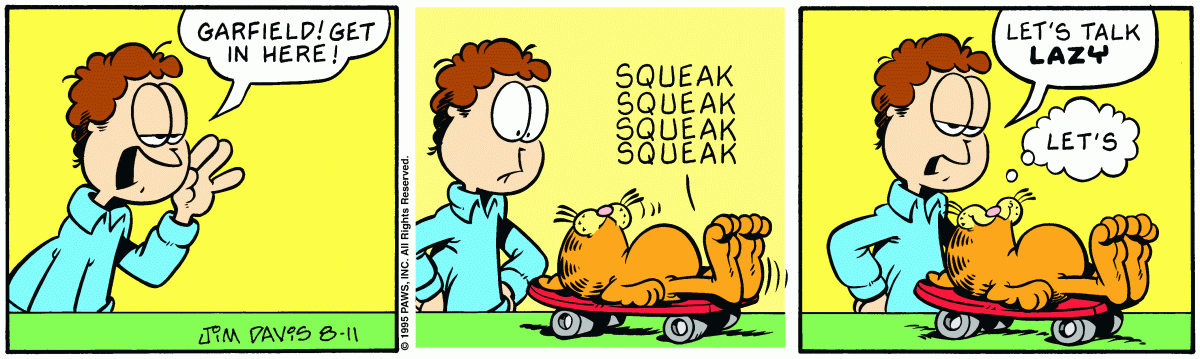 Garfield, August 11, 1995