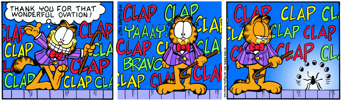 Garfield, August 14, 1995