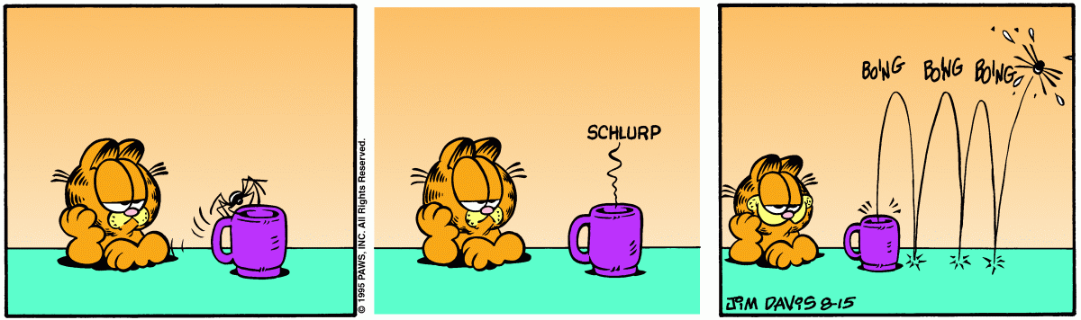 Garfield, August 15, 1995