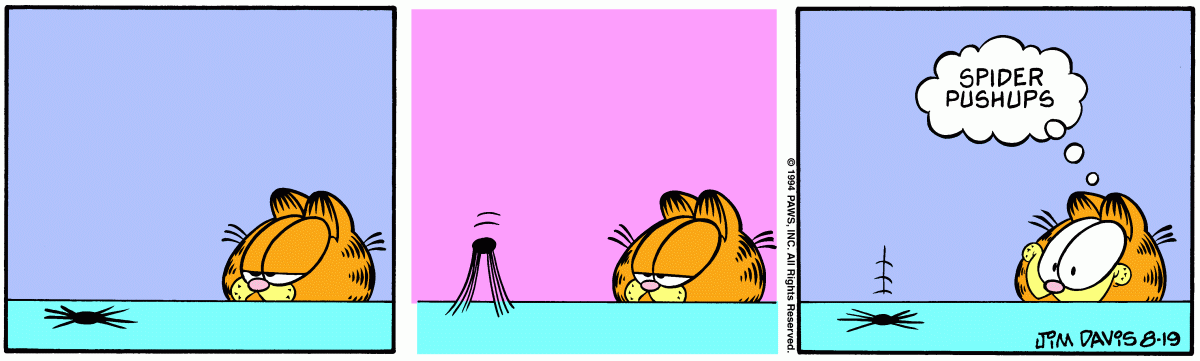 Garfield, August 19, 1995