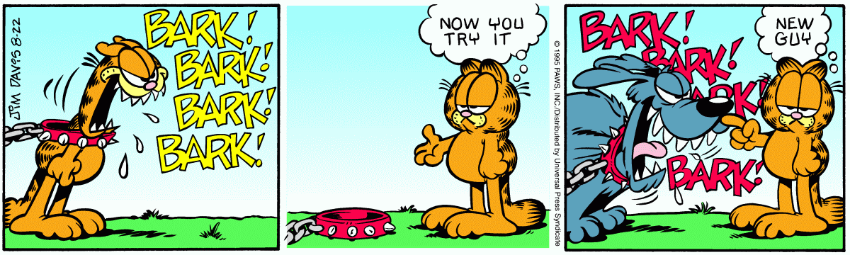 Garfield, August 22, 1995