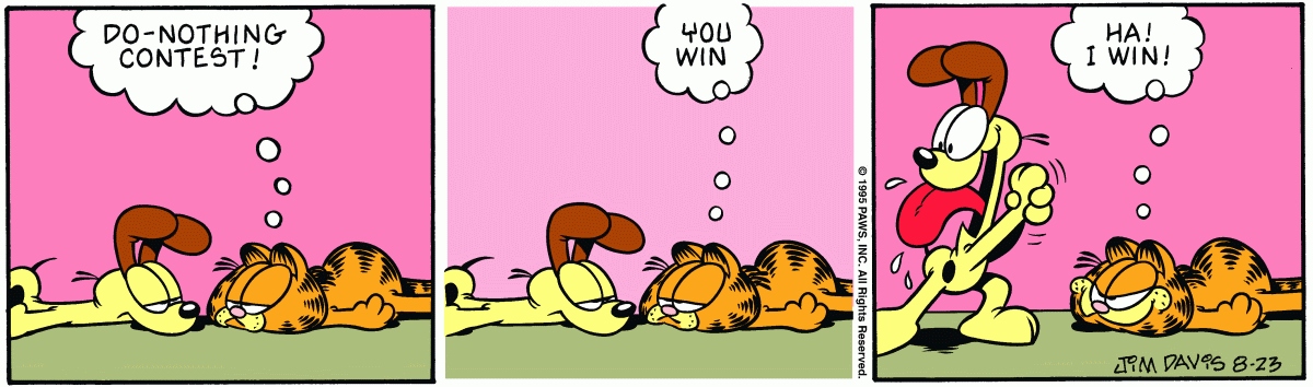 Garfield, August 23, 1995