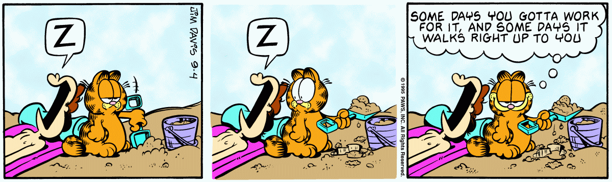 Garfield, September 4, 1995