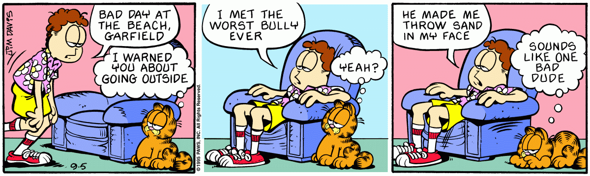 Garfield, September 5, 1995