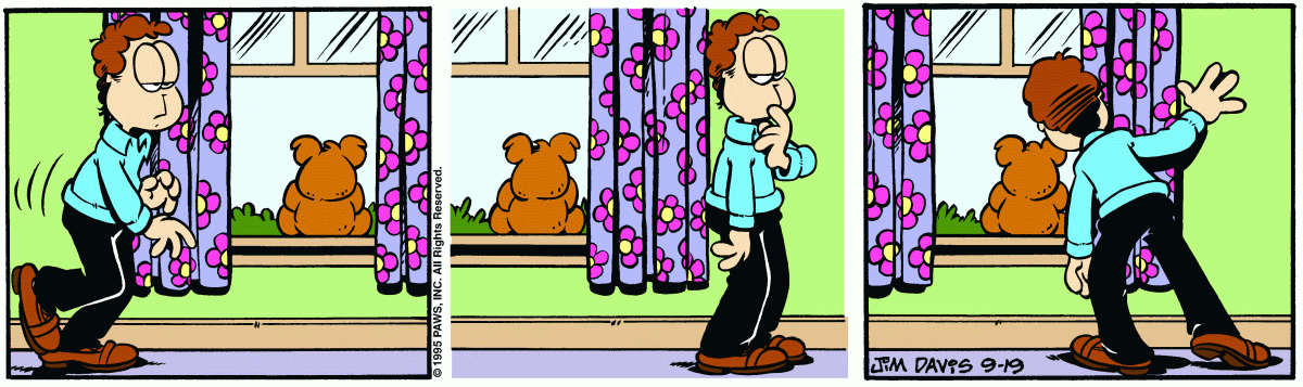 Garfield, September 19, 1995