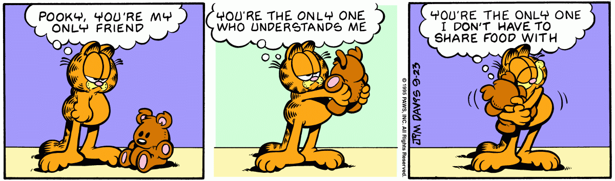 Garfield, September 23, 1995