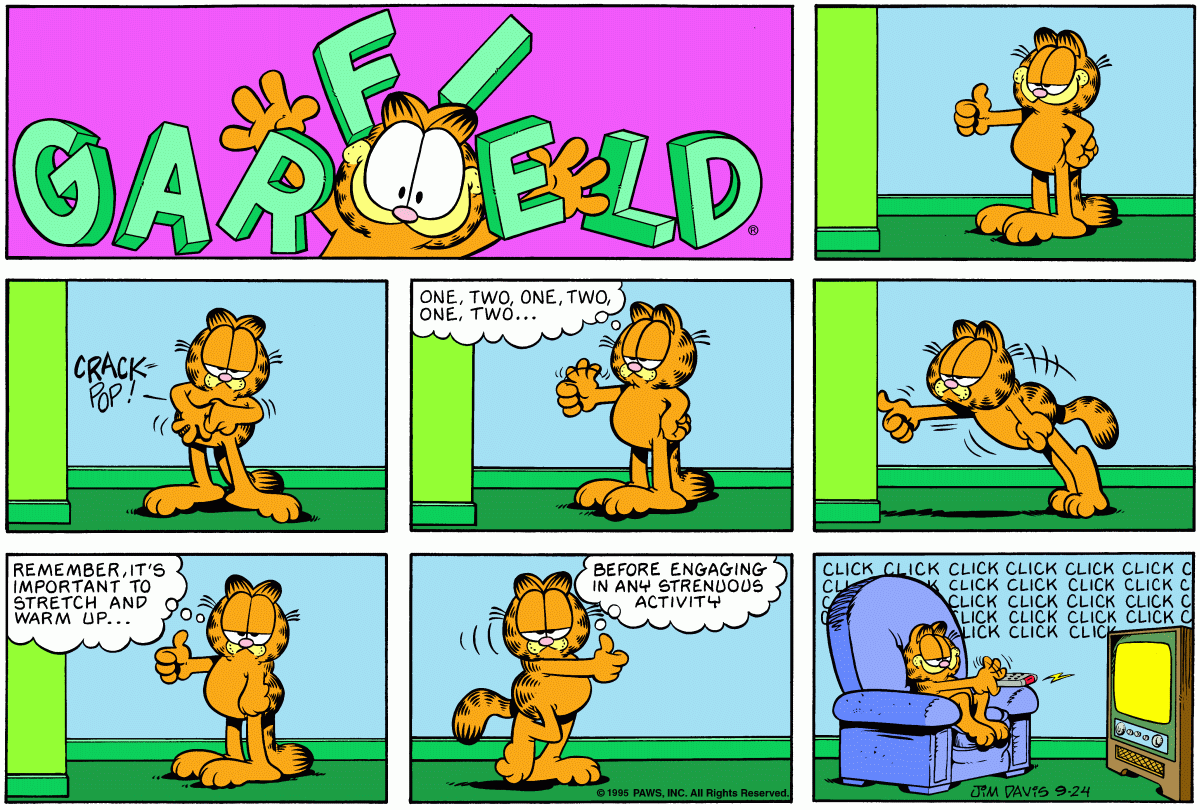 Garfield, September 24, 1995