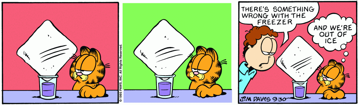 Garfield, September 30, 1995