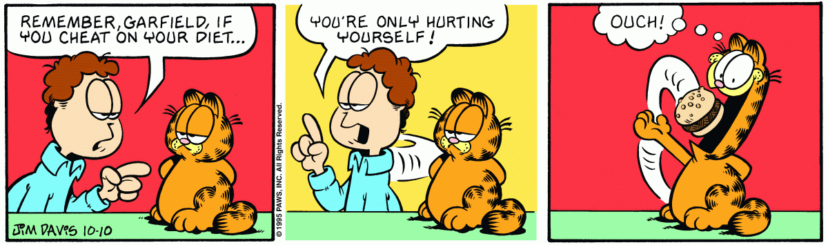 Garfield, October 10, 1995