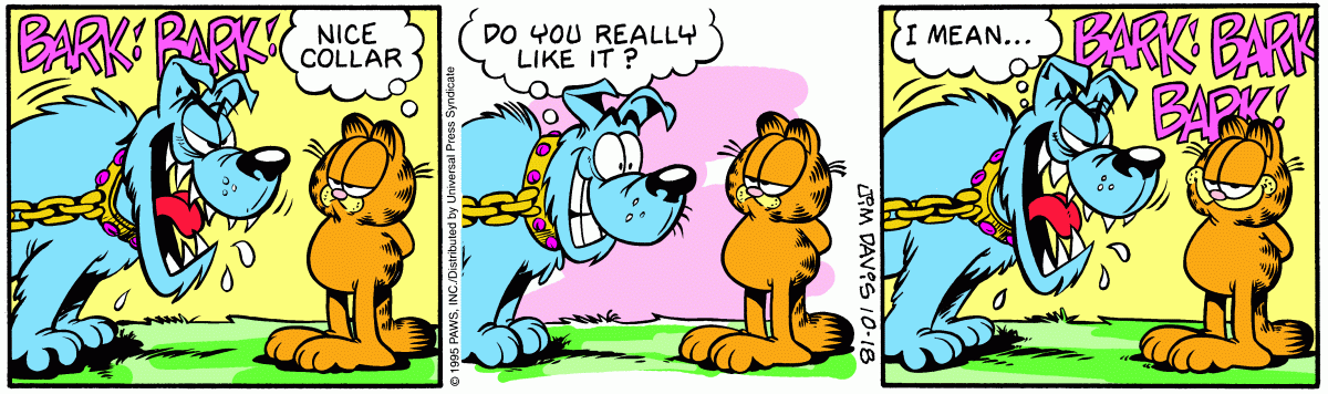 Garfield, October 18, 1995
