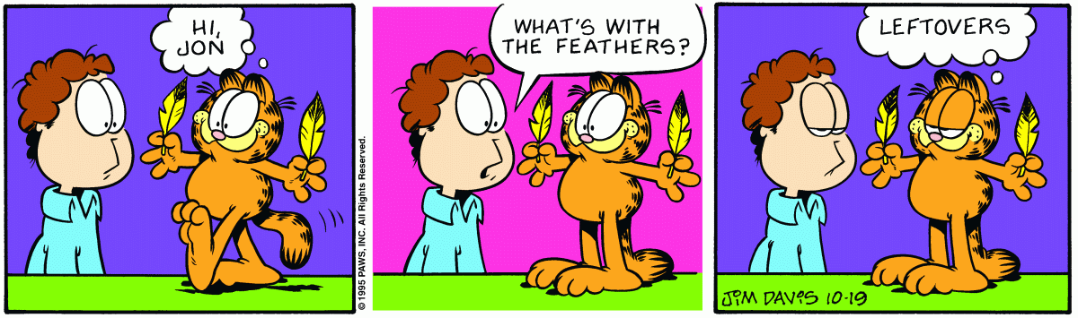 Garfield, October 19, 1995