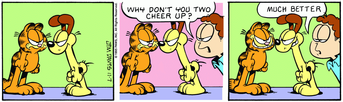 Garfield, November 7, 1995