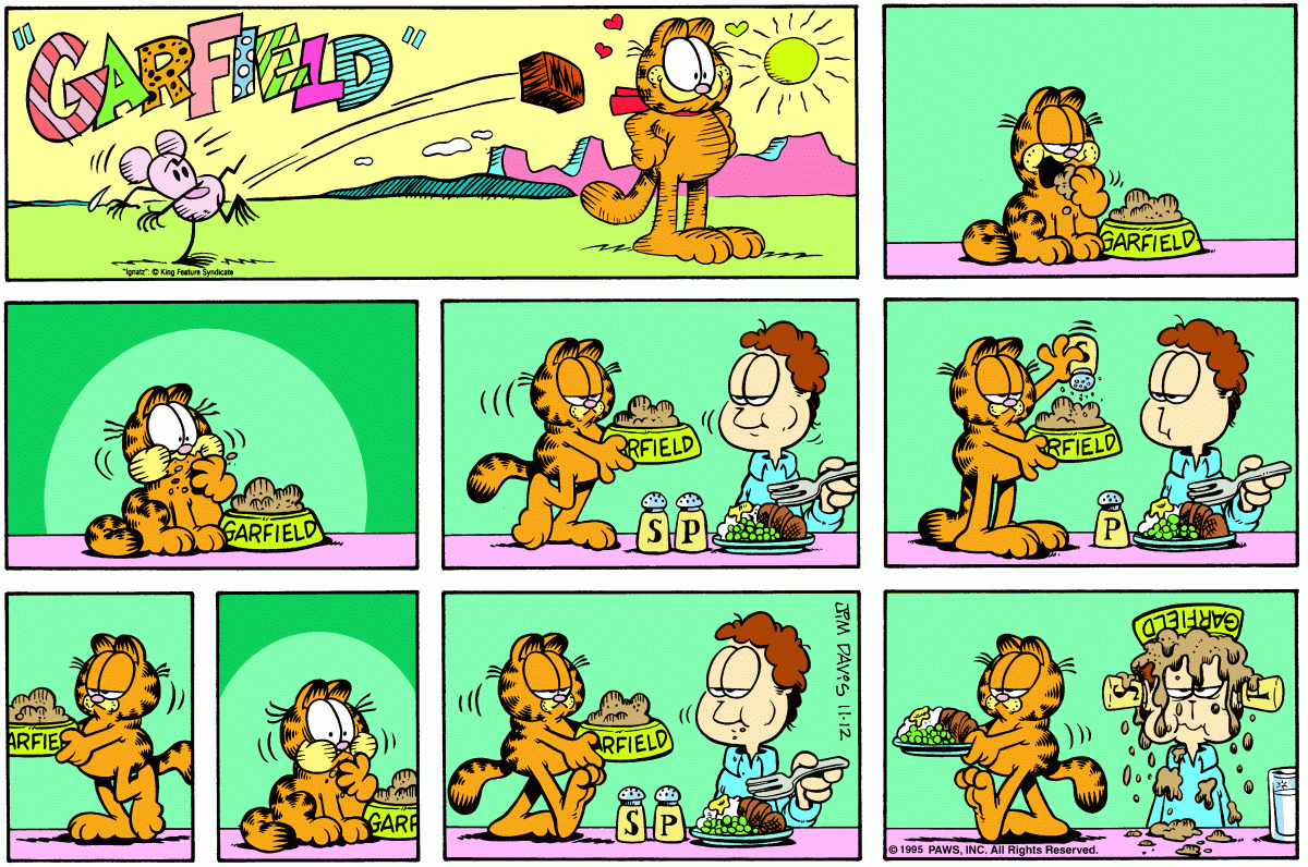 Garfield, November 12, 1995