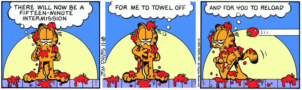 Garfield, November 18, 1995