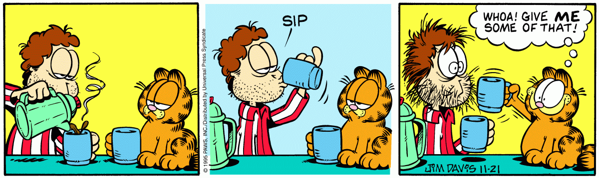 Garfield, November 21, 1995