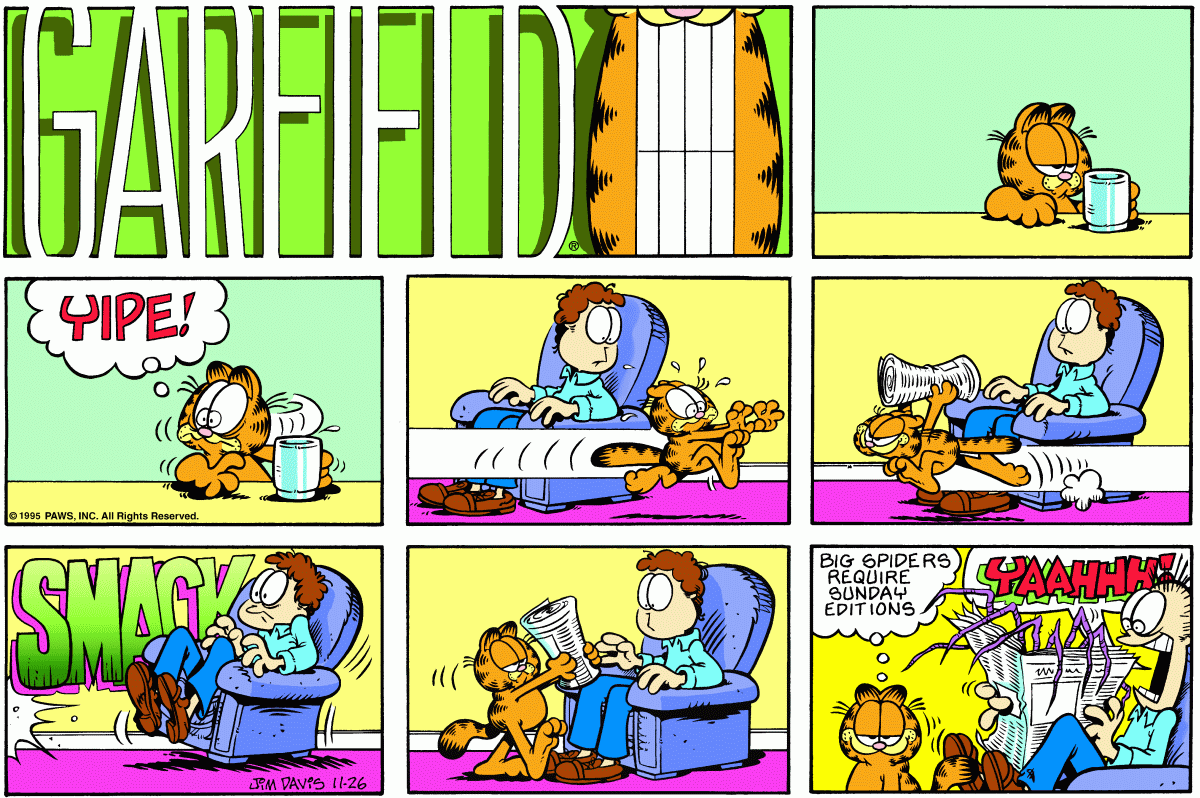 Garfield, November 26, 1995