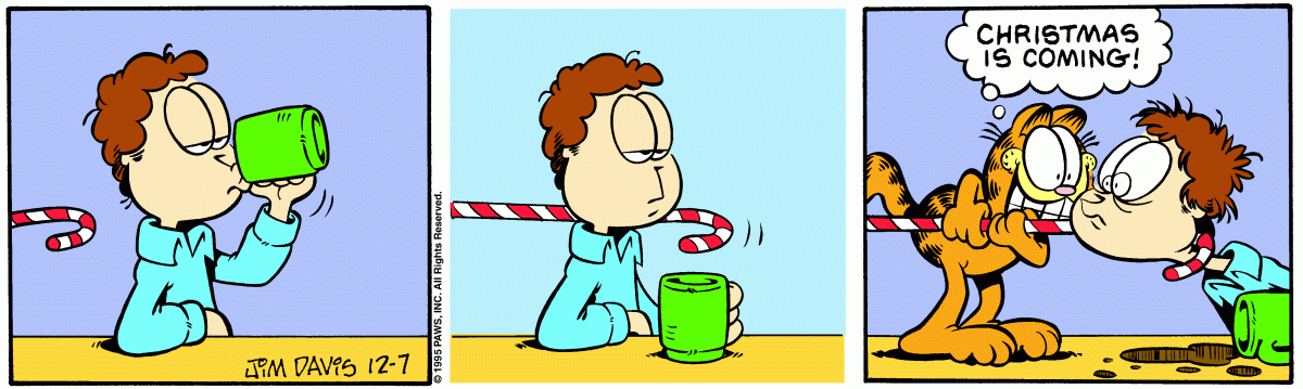 Garfield, December 7, 1995