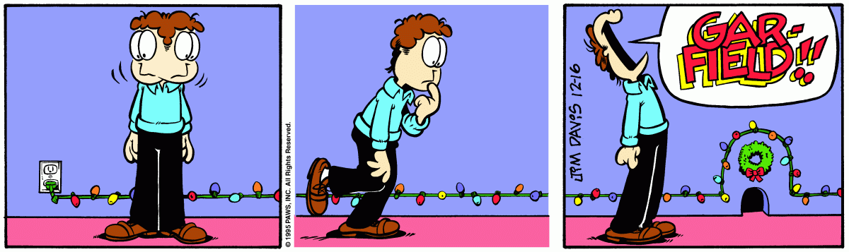 Garfield, December 16, 1995