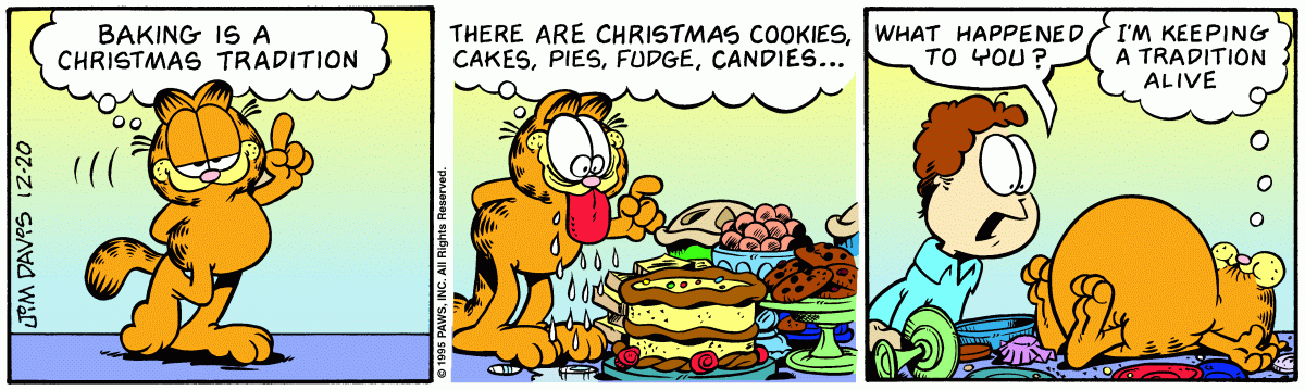 Garfield, December 20, 1995