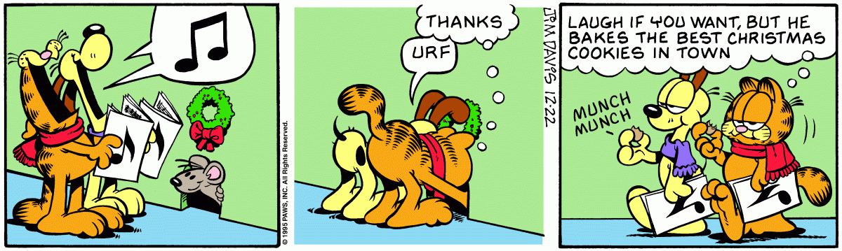 Garfield, December 22, 1995