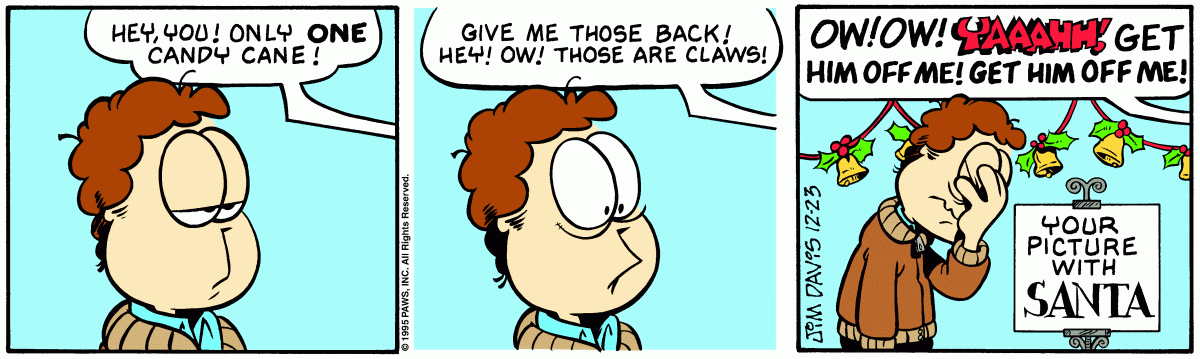 Garfield, December 23, 1995