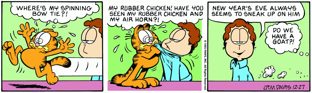 Garfield, December 27, 1995