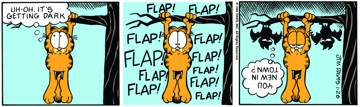 Garfield, January 26, 1996