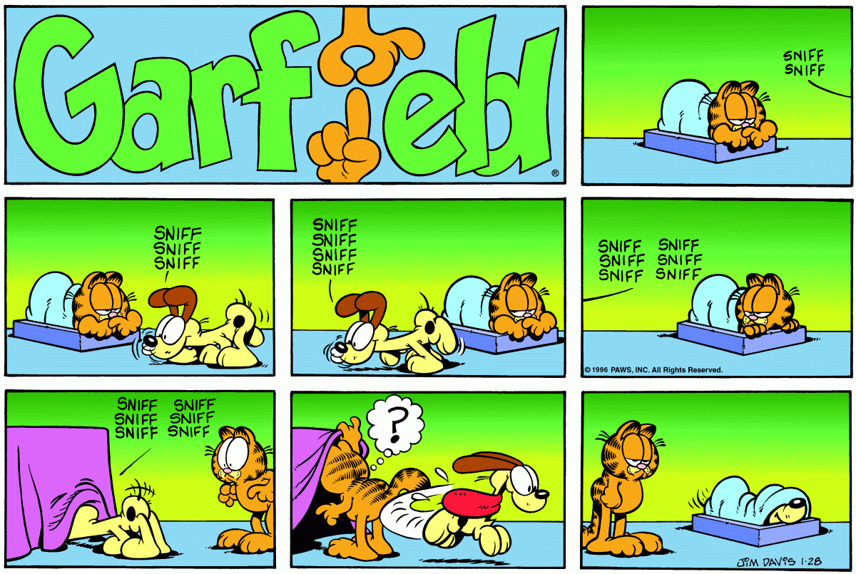 Garfield, January 28, 1996
