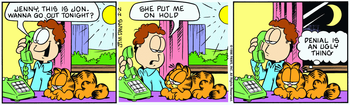 Garfield, February 2, 1996