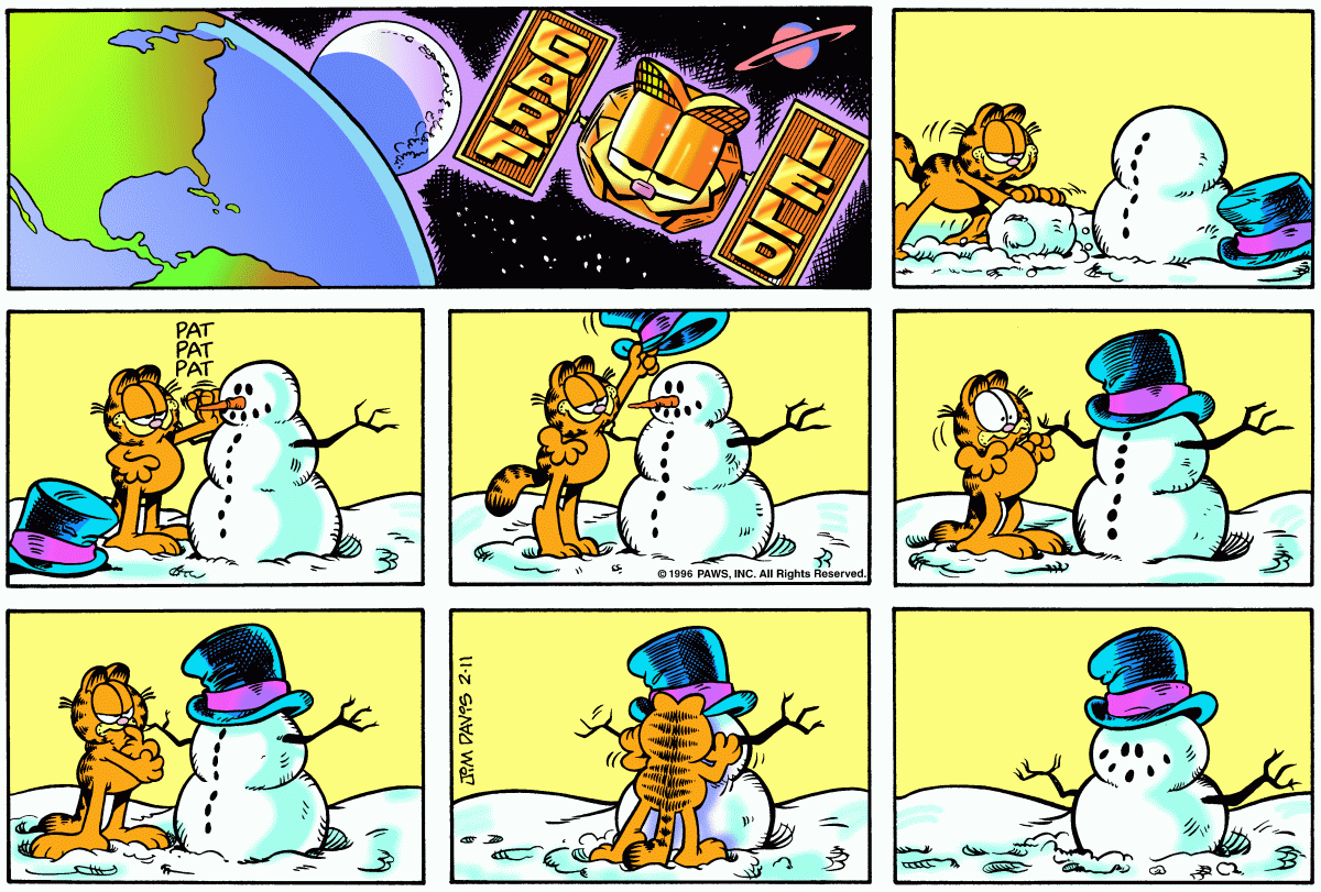 Garfield, February 11, 1996