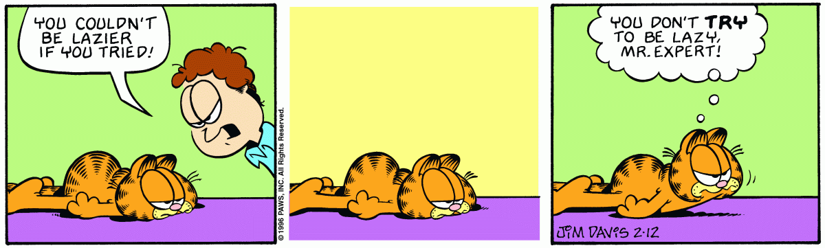 Garfield, February 12, 1996