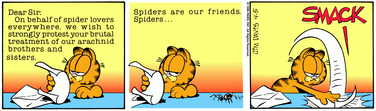 Garfield, April 5, 1996