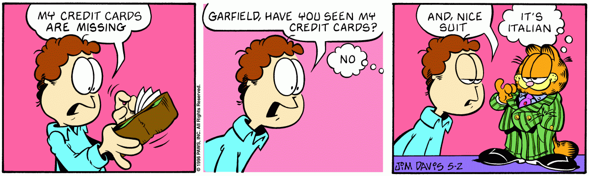 Garfield, May 2, 1996