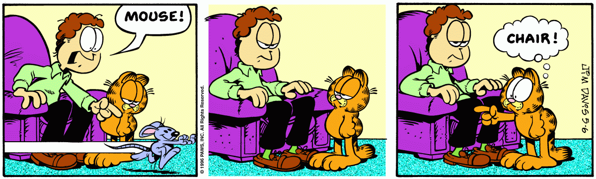 Garfield, May 6, 1996