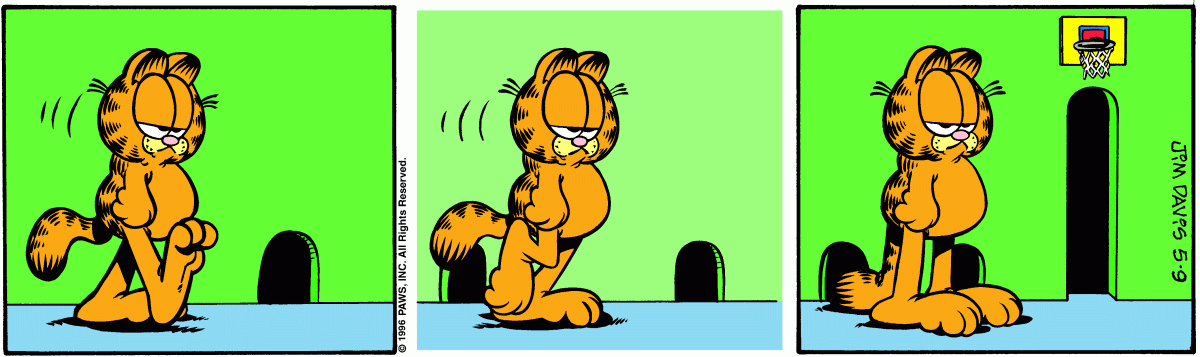 Garfield, May 9, 1996