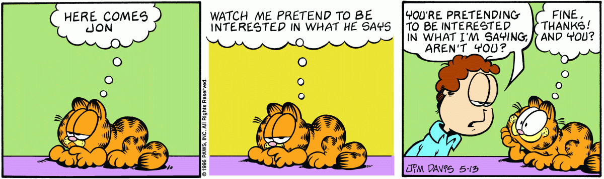 Garfield, May 13, 1996